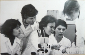 занятие по генетике в 1982 г 